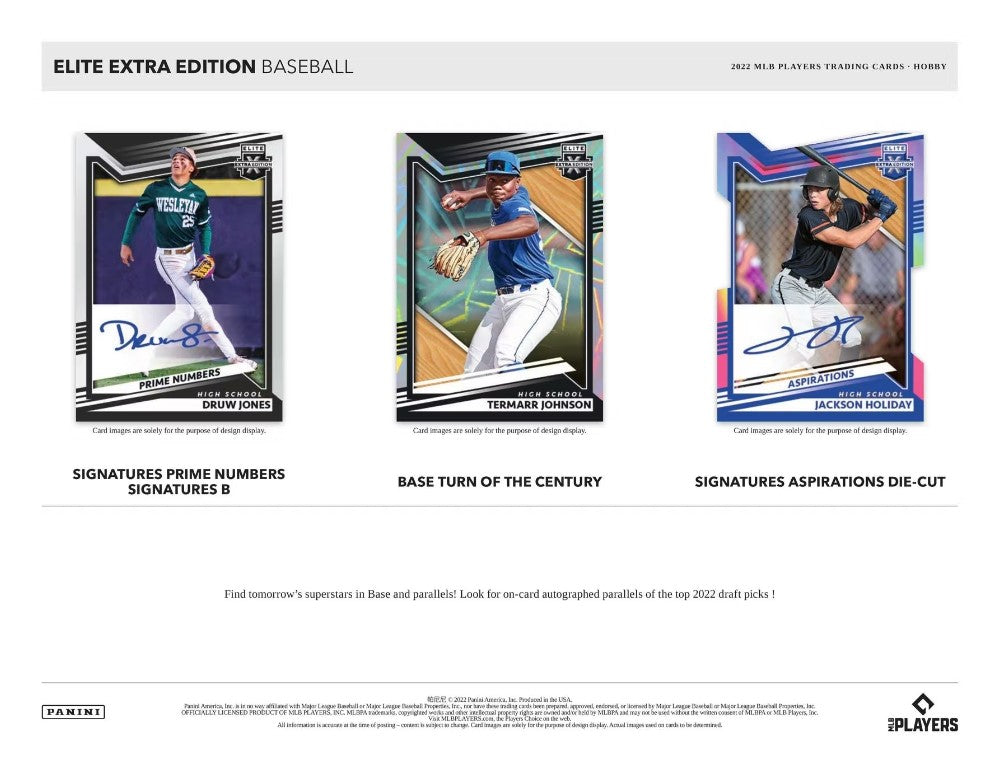 2022 Elite Extra Edition Baseball Hobby Box