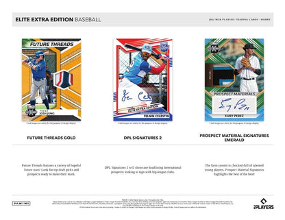 2022 Elite Extra Edition Baseball Hobby Box