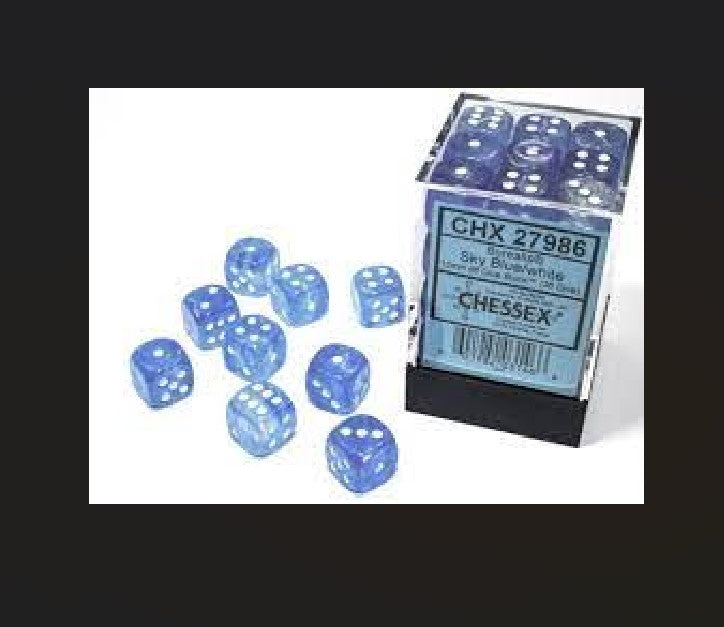 Chessex: D6 Borealis Dice Set - 12mm