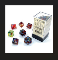 Chessex: Polyhedral Nebula Dice sets