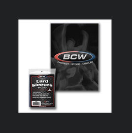 BCW: Soft Card Sleeves - 2-5/8" X 3-5/8" (Penny Sleeves)