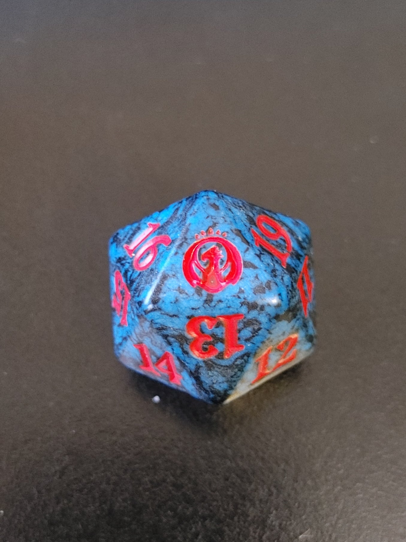 Magic the Gathering guilds of ravnica D20 izzet spindown die dice