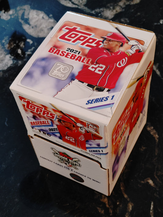 2021 Topps Series 1 Baseball Gravity Feed Box