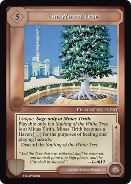 The White Tree - The Wizards - Limited - Middle Earth CCG / TCG