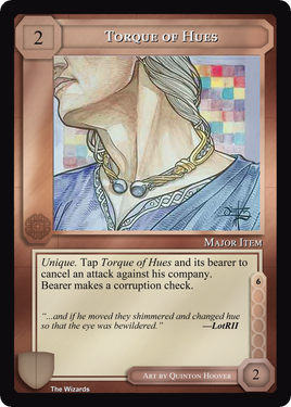 Torque of Hues - METW - Limited - Middle Earth CCG / TCG