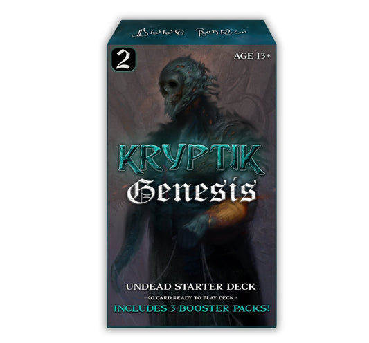 KRYPTIK TCG - Genesis Wave 2 Starter Deck - Undead