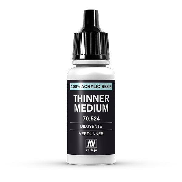 Vallejo - Thinner Medium - 17ml