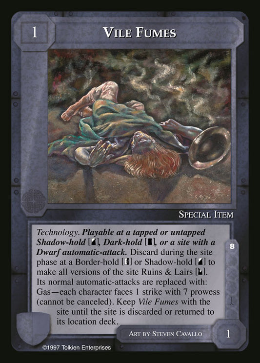 Vile Fumes - White Hand - Middle Earth CCG / TCG