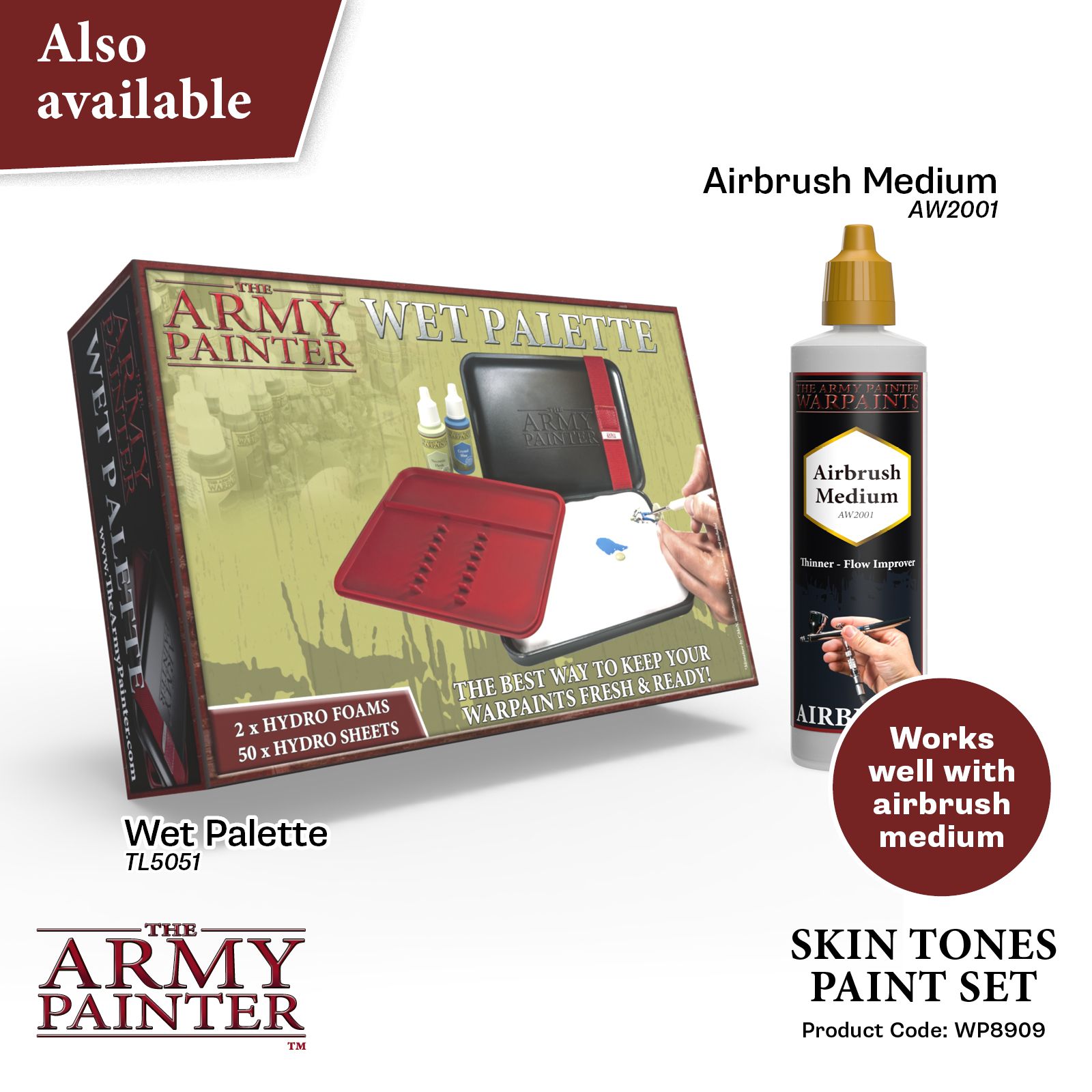 The Army Painter - Skin Tones Paint Set