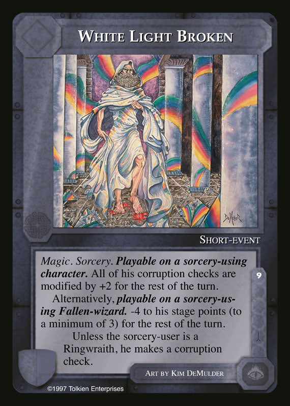 White Light Broken - White Hand - Middle Earth CCG / TCG