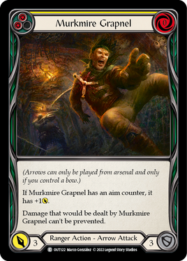 Murkmire Grapnel (Yellow) [OUT122] (Outsiders)  Rainbow Foil