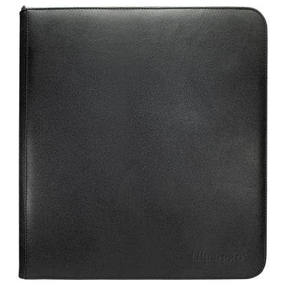 Ultra PRO: 12-Pocket Zippered PRO-Binder - Vivid (Black)