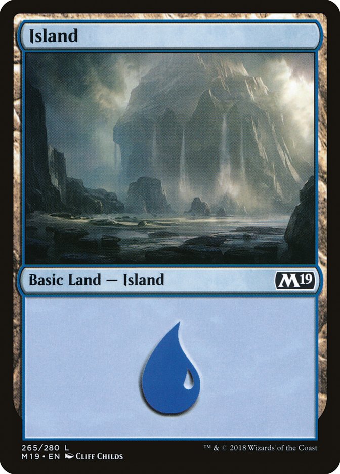 Island (265) [Core Set 2019]