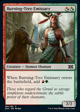 Burning-Tree Emissary [Double Masters 2022]