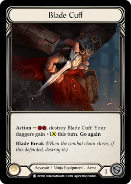 Blade Cuff [OUT141] (Outsiders)  Rainbow Foil