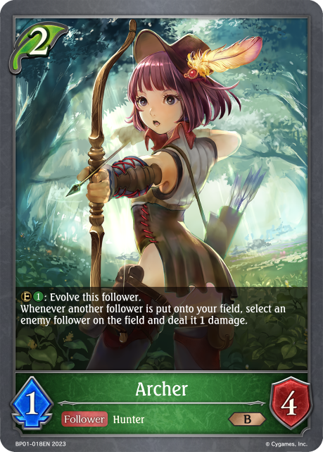 Archer (BP01-018EN) [Advent of Genesis]