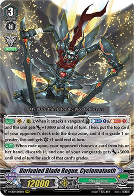 Unrivaled Blade Rogue, Cyclomatooth (V-EB09/008EN) [The Raging Tactics]