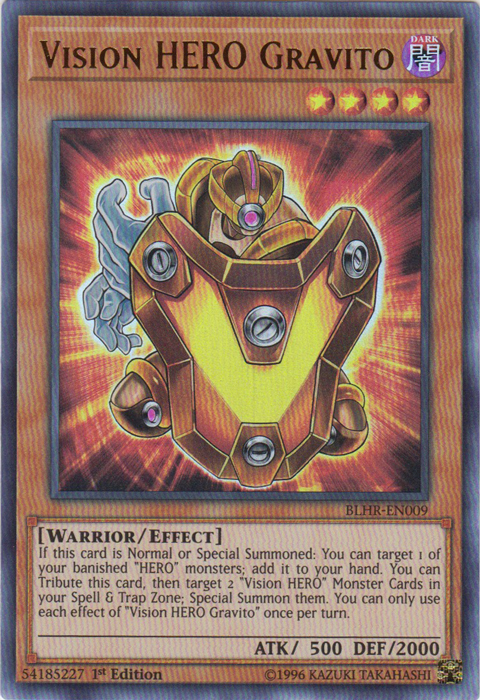 Vision Hero Gravito [BLHR-EN009] Ultra Rare