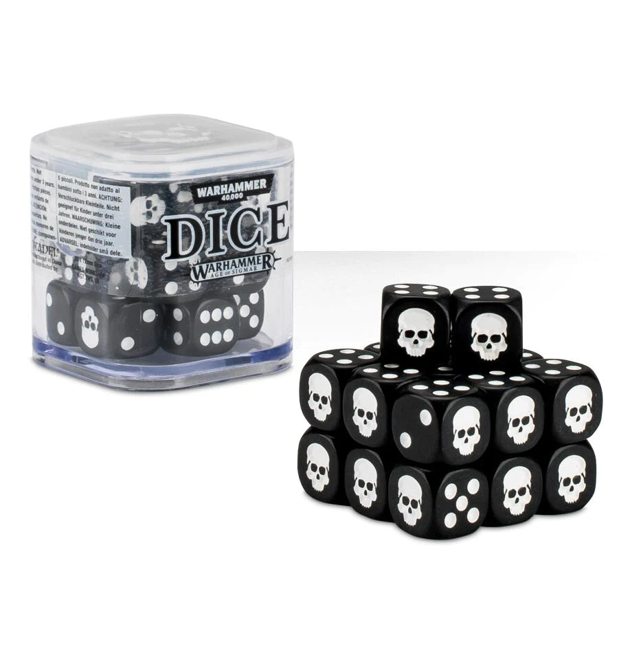 warhammer dice black