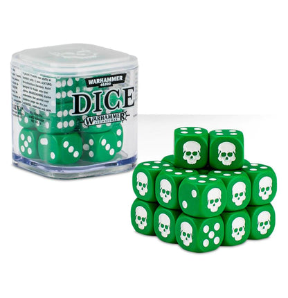 warhammer dice green