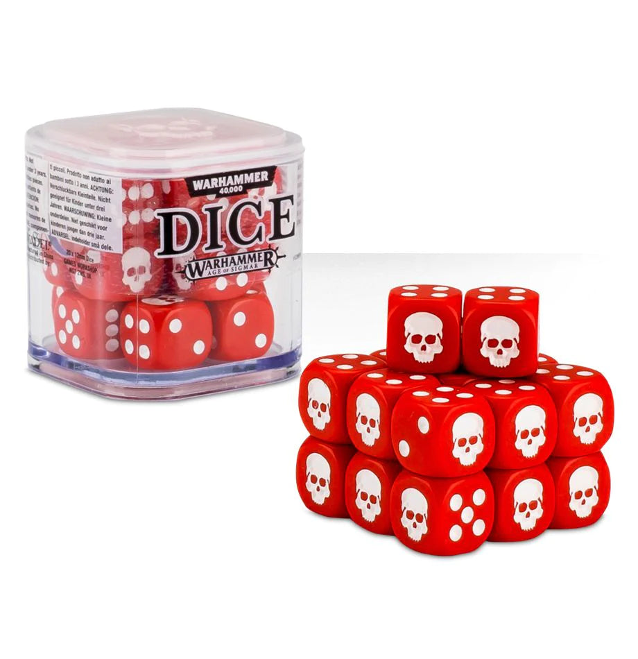 warhammer dice red