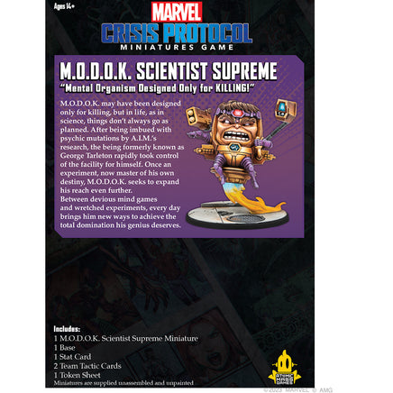Marvel Crisis Protocol - M.O.D.O.K. Scientist Supreme