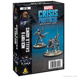 Marvel Crisis Protocol : Nick Fury & S.H.I.E.L.D Agents - Miniature Game