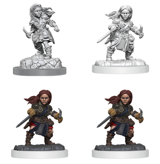 D&D Nolzur's Marvelous Miniatures: Halfling Rogue Female