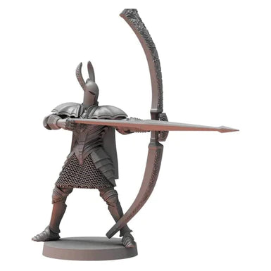 dark souls rpg silver knight greatbowmen miniature set