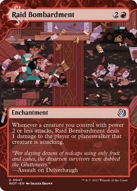 Raid Bombardment [Wilds of Eldraine: Enchanting Tales]