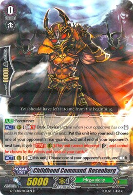 Childhood Command, Rosenberg (G-TCB02/035EN) [The GENIUS STRATEGY]