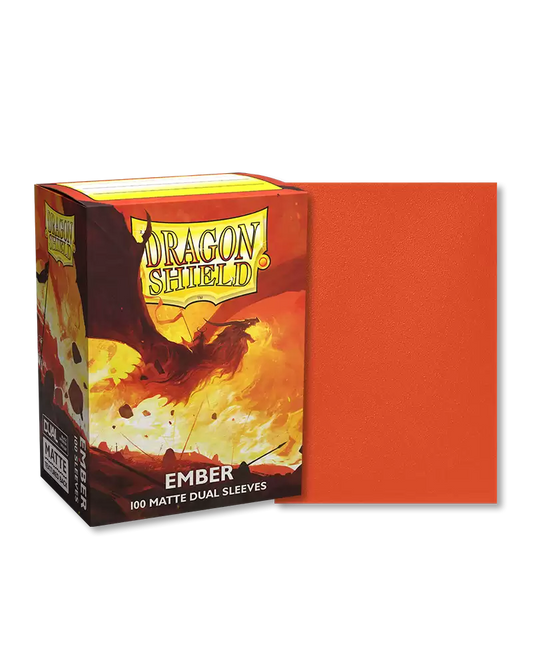 Dragon Shield Matte Sleeve - Ember 100ct