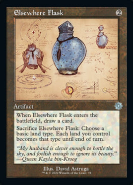 Elsewhere Flask (Retro Schematic) [The Brothers' War Retro Artifacts]