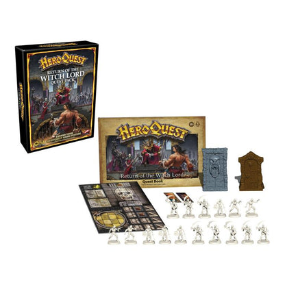 heroquest return of the witch lord quest pack board game