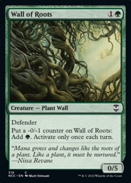 Wall of Roots [Streets of New Capenna Commander]