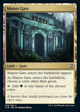 Manor Gate [Commander Legends: Battle for Baldur's Gate]