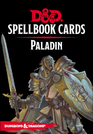 Dungeons and Dragons - Spellbook Cards - Paladin