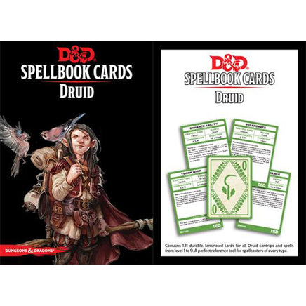 Dungeons and Dragons - Spellbook Cards - Druid