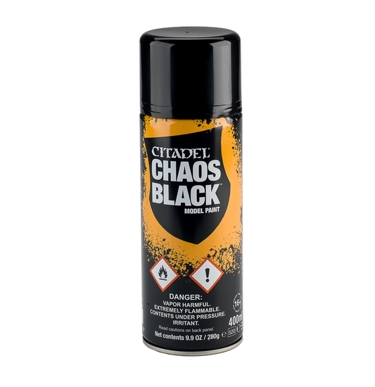 Wahammer - Chaos Black Spray Paint