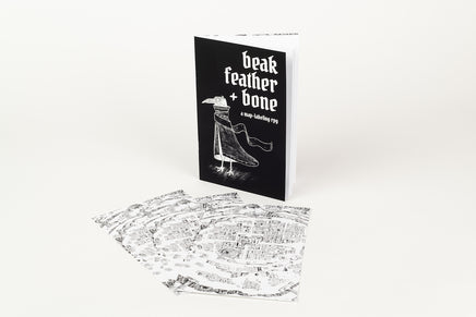 Beak, Feather, & Bone - Role Playing Map-Labeling Game