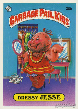 Garbage Pail Kids - OS1 - Dressy Jesse 20b