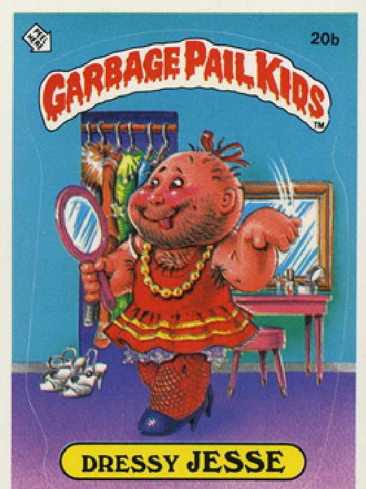 Garbage Pail Kids - OS1 - Dressy Jesse 20b