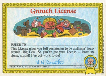 Garbage Pail Kids - OS1 - Mauled Paul 14b