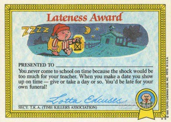 Garbage Pail Kids - OS1 - Junkfood John 1b