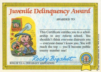 Garbage Pail Kids 2020 Late To School Yellow Border Parallel Cards - Pick Your Card