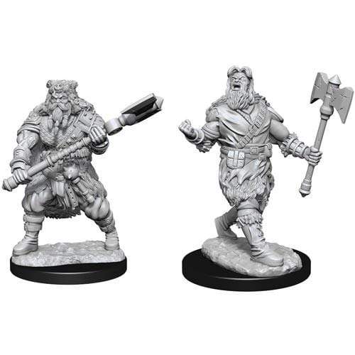 D&D Nolzur's Marvelous Miniatures: Human Barbarian Male