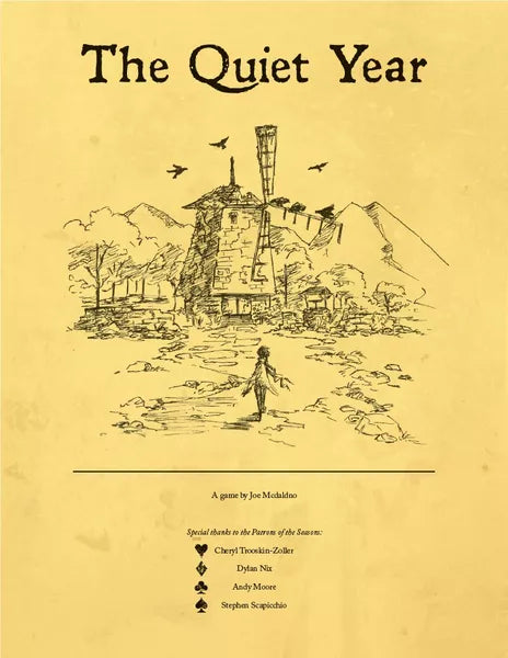 The Quiet Year (Updated Bag Set) - Role Playing Game