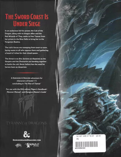 dungeons and dragons hoard of the dragon queen book
