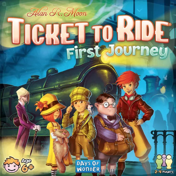 Ticket to Ride: First Journey (U.S.) - Board Game