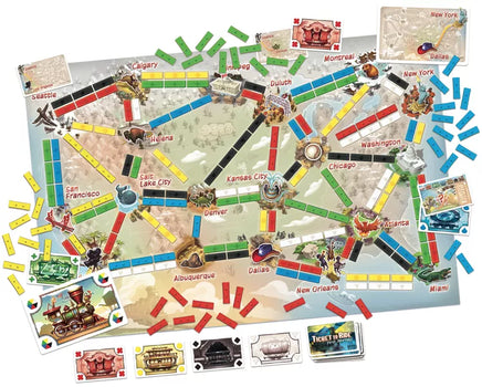 Ticket to Ride: First Journey (U.S.) - Board Game